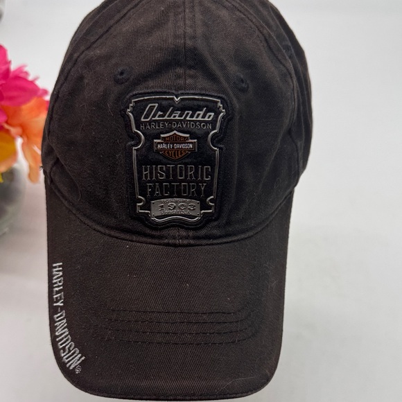 Harley-Davidson Orlando Historic Factory Gray Cap with Logo - Picture 1 of 9